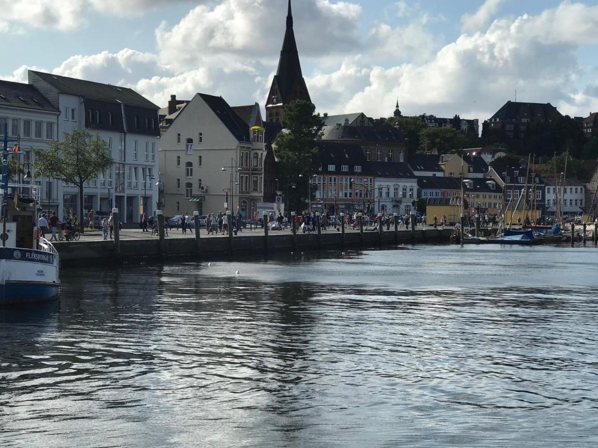 Ferienwohnung Kuschelmuschel Flensburg - ฮันเดอวิทท์ ภายนอก รูปภาพ